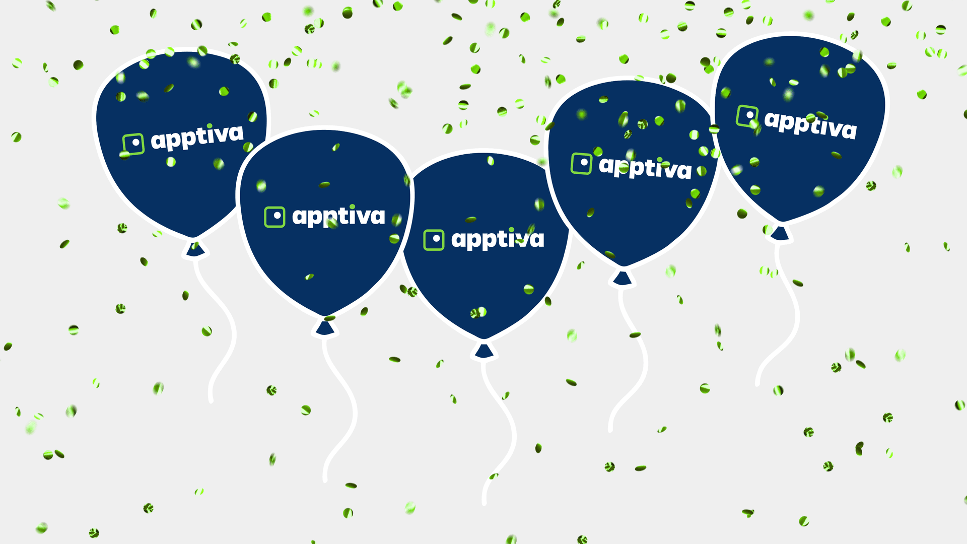 Illustration zum Apptiva Geburtstagsfest.